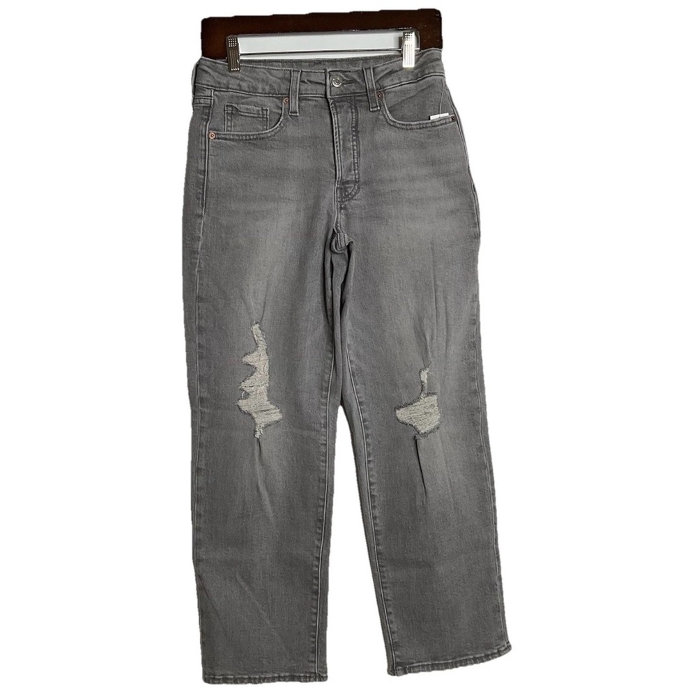 Old Navy High Rise O.G. Loose Secret Smooth Pocket Jeans Womens SZ 4P Streetwear